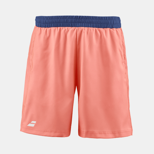 Babolat BABOLAT PLAY SHORT BOY FLUO STRIKE/ESTATE BLUE - badminton