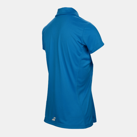 BABOLAT POLO CORE CLUB WOMEN DRIVE BLUE - Bad Addict