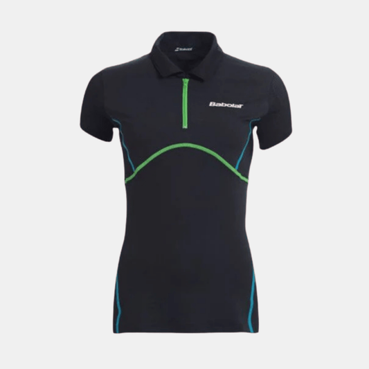 BABOLAT POLO MATCH PERF GIRL ANTHRACITE - Bad Addict