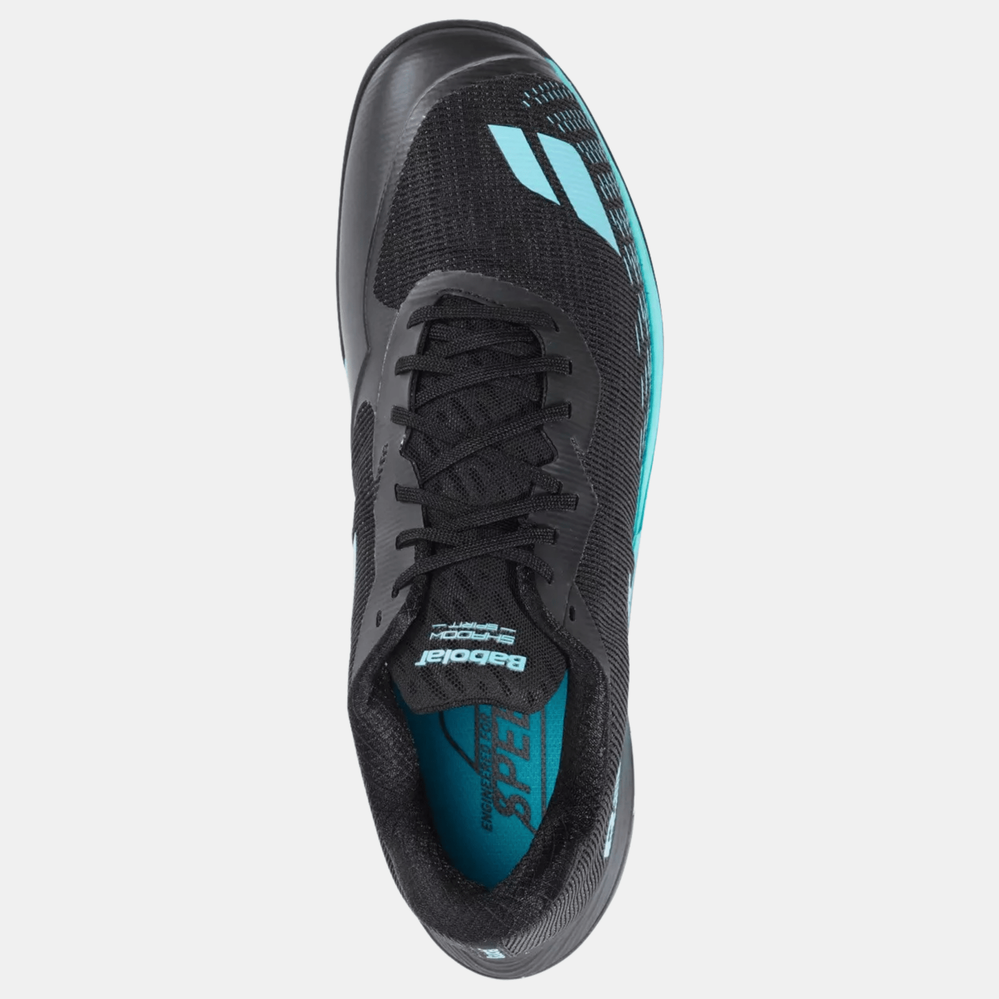 BABOLAT SHADOW SPIRIT 2 MEN BLACK/CYAN - Bad Addict