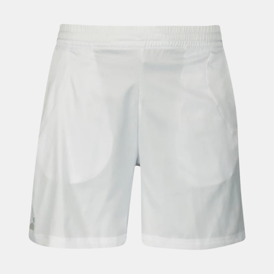 BABOLAT SHORT CORE MEN 8" WHITE - Bad Addict