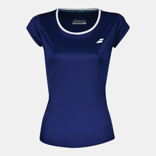 BABOLAT T - SHIRT CORE FLAG TEE GIRL ESTATE BLUE - Bad Addict