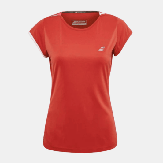 BABOLAT T - SHIRT FEMME PERF CAP SLEEVE TOP WOMEN HIBICUS - Bad Addict
