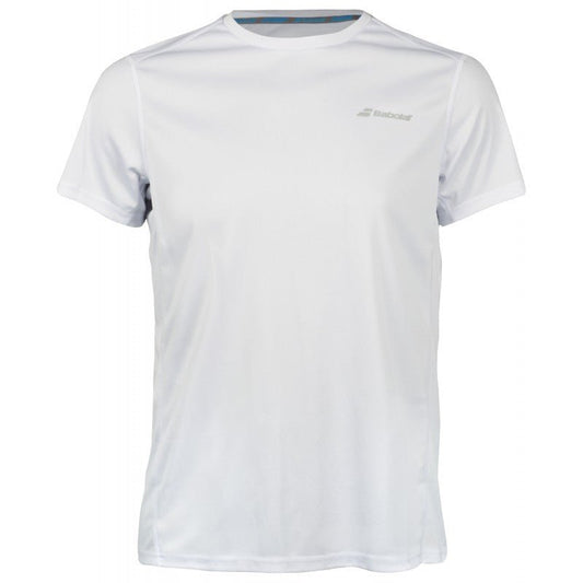 BABOLAT T - SHIRT FLAG TEE CORE CLUB MEN WHITE 2018 - Bad Addict