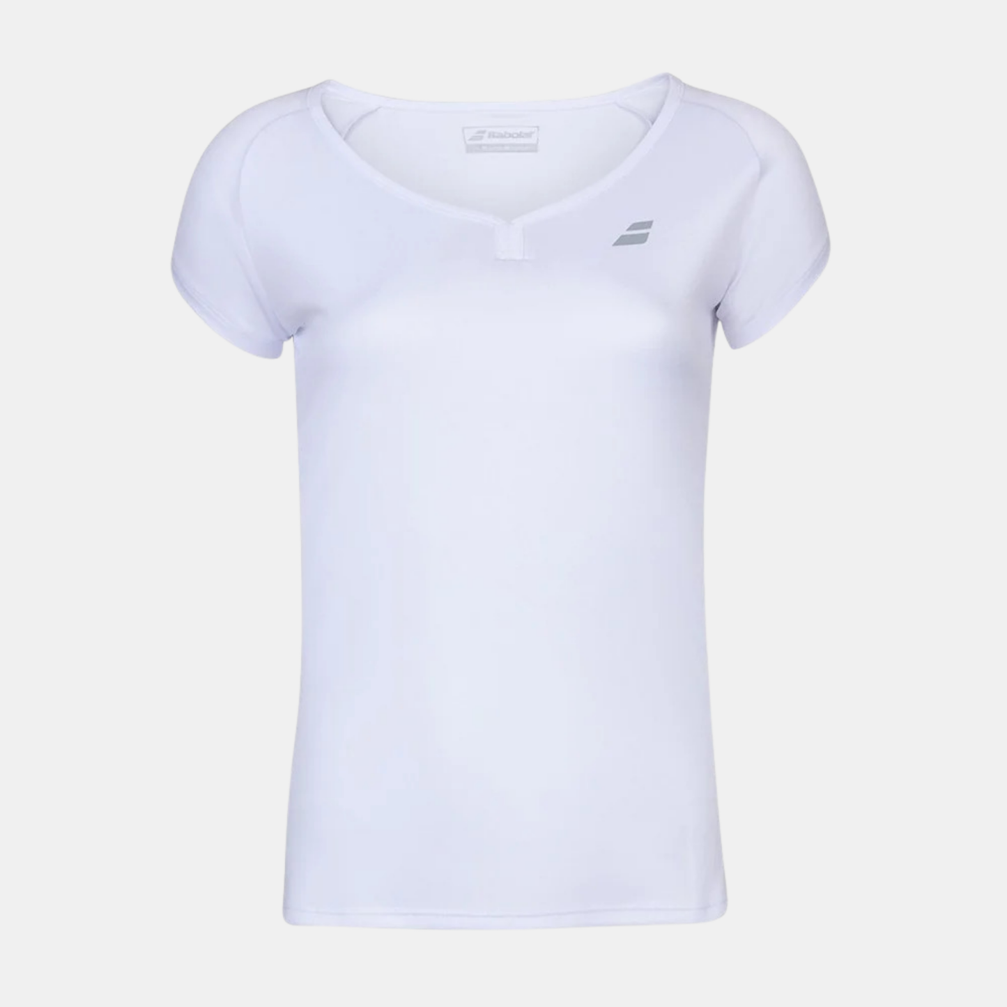 BABOLAT T - SHIRT PLAY CAP SLEEVE TOP WOMEN WHITE - Bad Addict