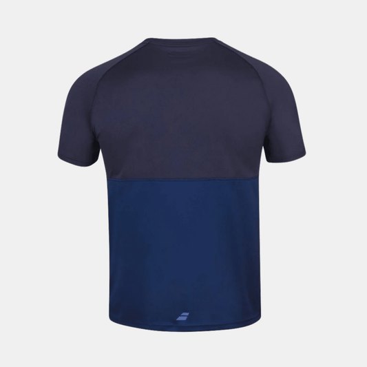BABOLAT T - SHIRT PLAY CREW NECK TEE MEN ESTATE BLUE - Bad Addict