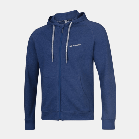 Babolat BABOLAT VESTE EXERCISE HOOD JACKET MEN ESTATE BLUE - badminton