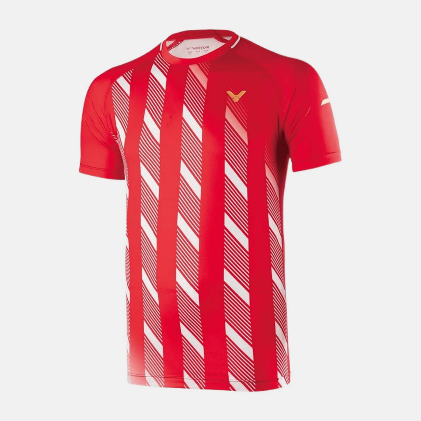 VICTOR T - SHIRT MEN SHIRT DENMARK RED 6599 - Bad Addict