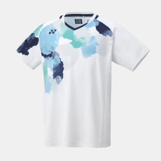 YONEX 10508 T - SHIRT MEN'S CREW NECK SHIRT WHITE - Bad Addict