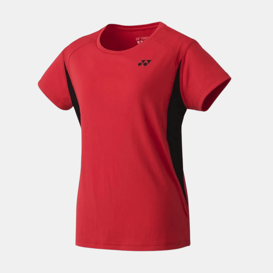 YONEX 16452 T - SHIRT FEMME ROUGE - Bad Addict