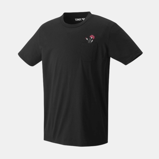 YONEX 16624 UNI T - SHIRT BLACK - Bad Addict