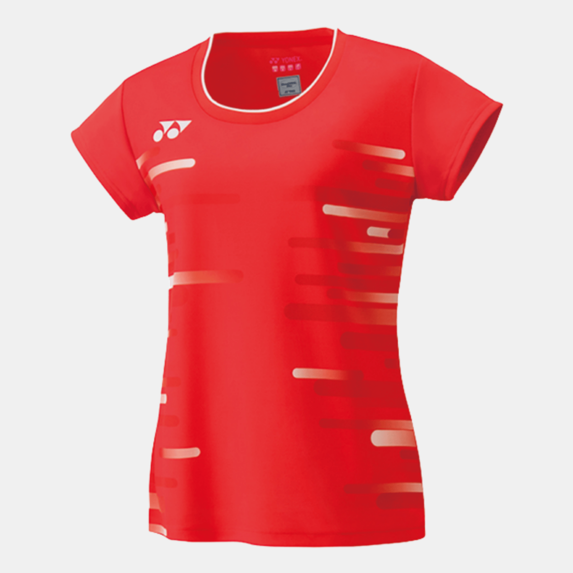 YONEX 20466EX WOMEN'S CREW NECK SHIRT FIRE RED - Bad Addict