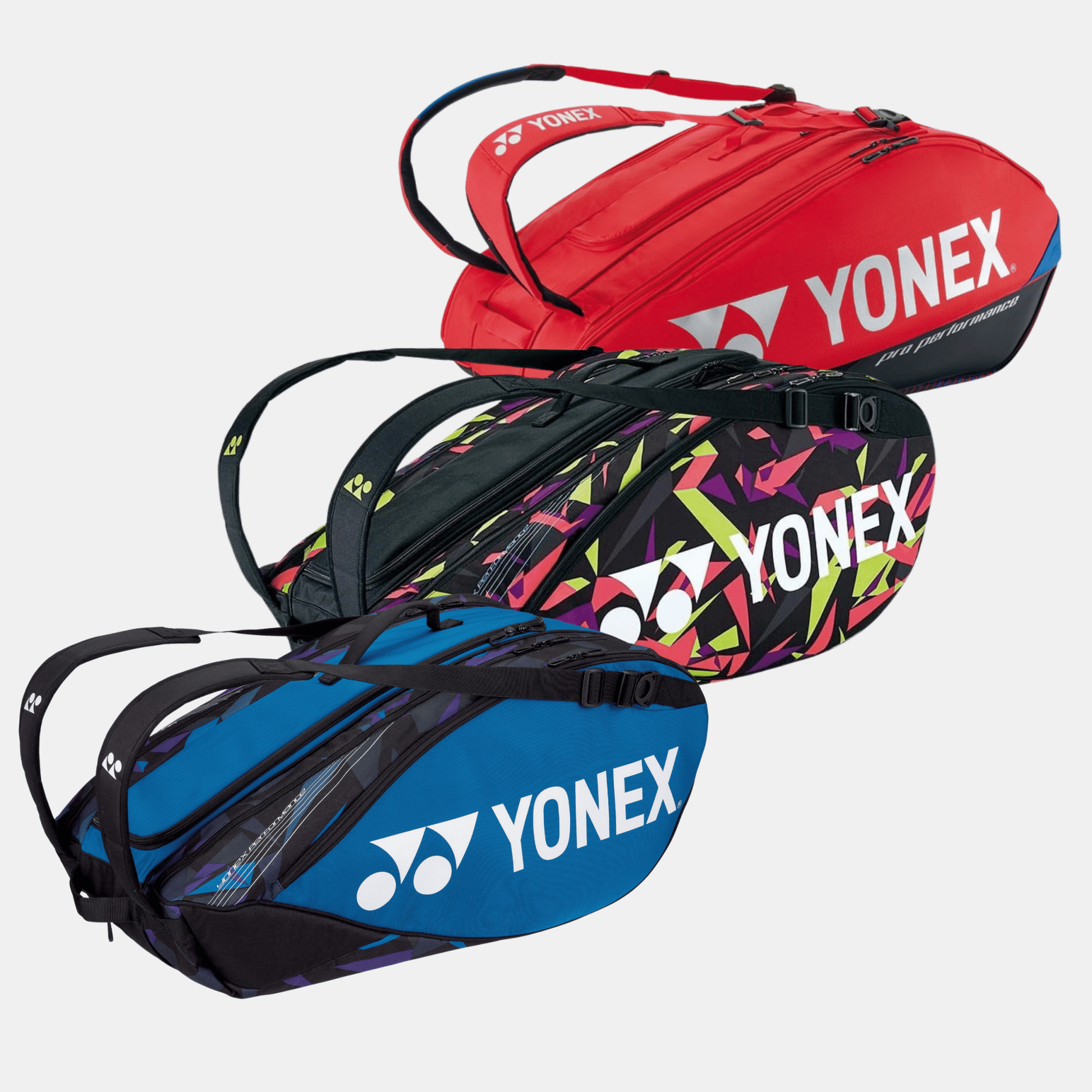 YONEX BA92229 PRO RACKET BAG 9 PCS - Bad Addict