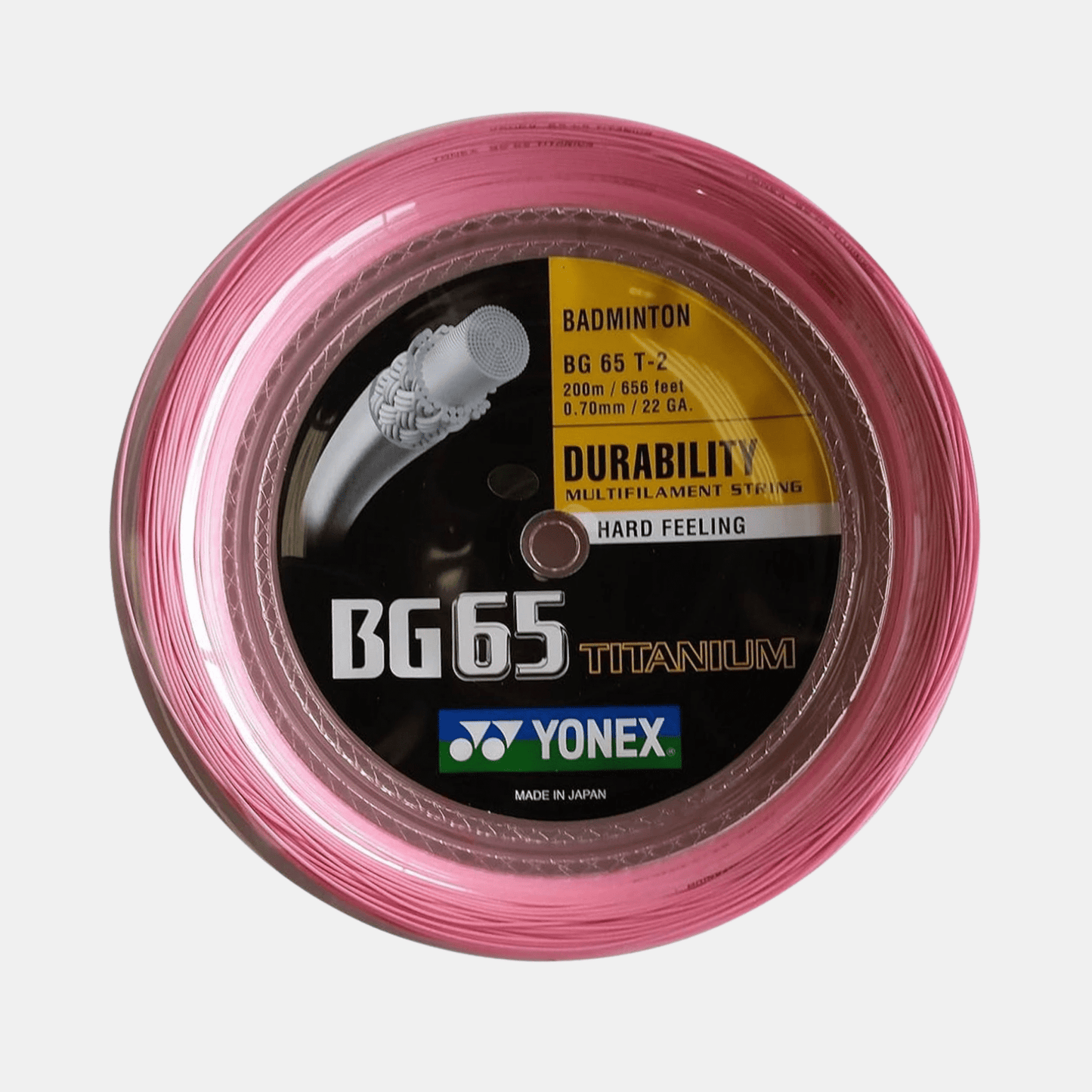 YONEX BOBINE BG65 TITANIUM 200M - Bad Addict