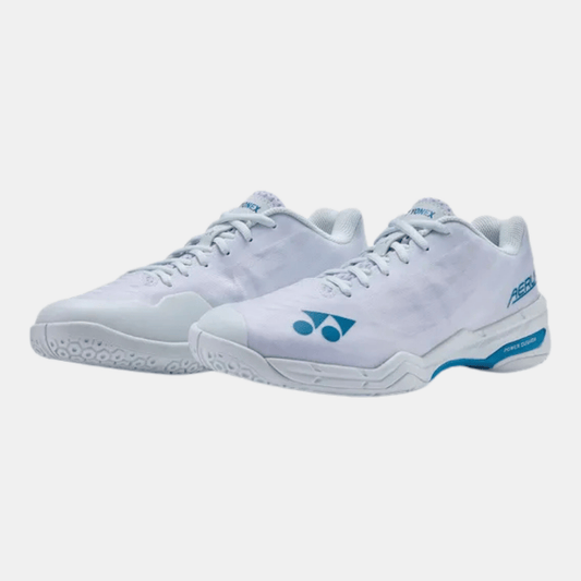 YONEX CHAUSSURES PC AERUS X WHITE/BLUE - Bad Addict