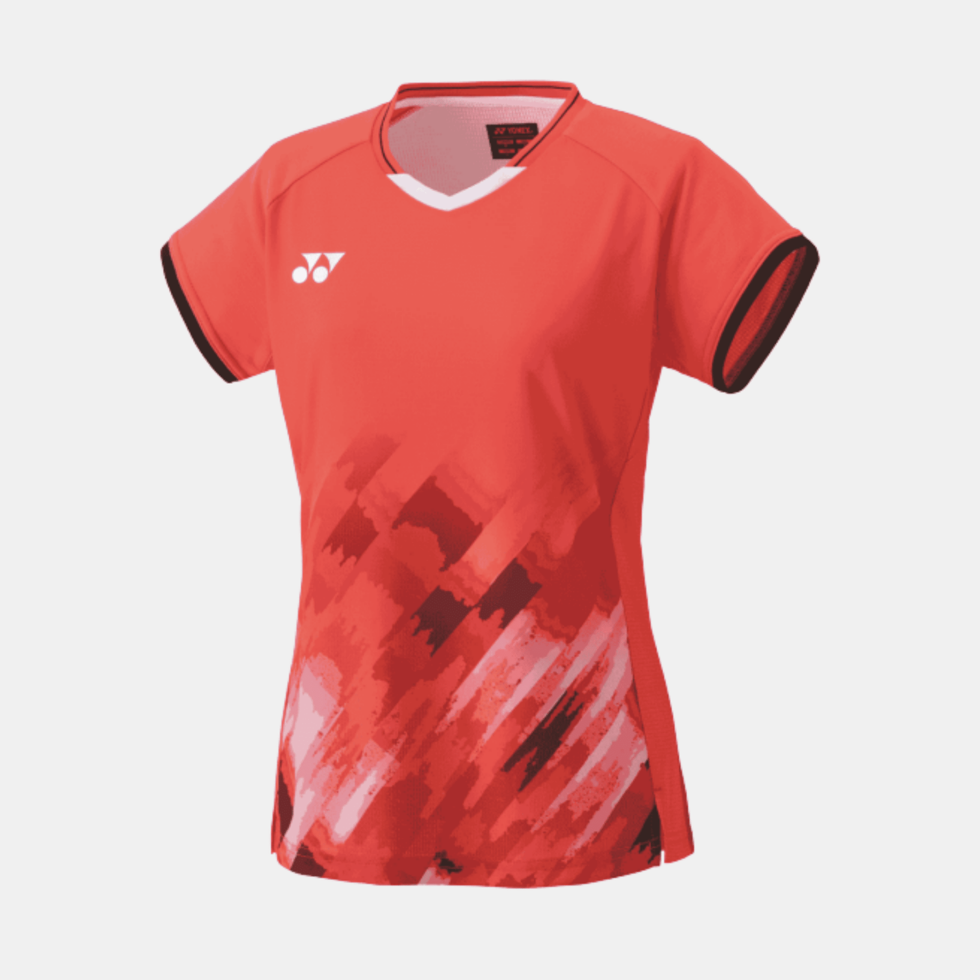 Yonex T-Shirt 20783EX Women's Crew Neck Flash Orange Shirt - Bad Addict