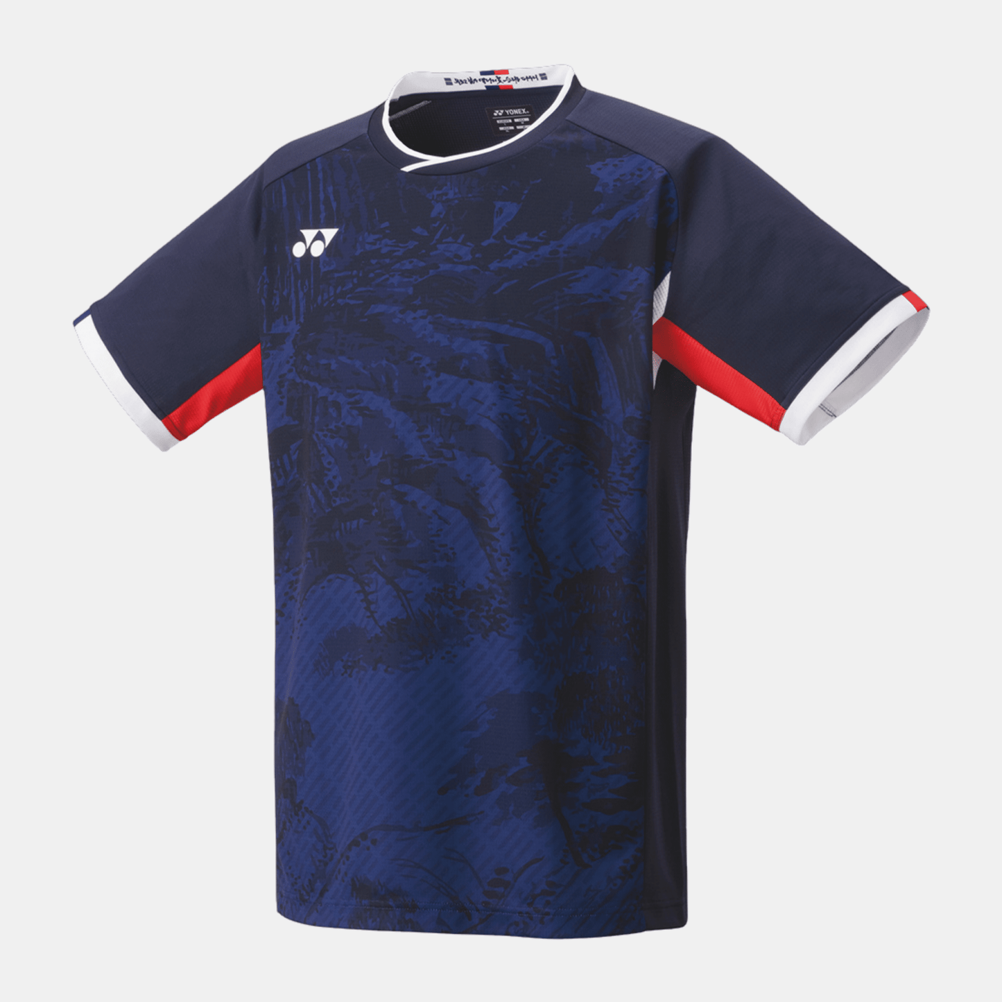 YONEX T - SHIRT MEN CREW NECK NAVY BLUE - Bad Addict